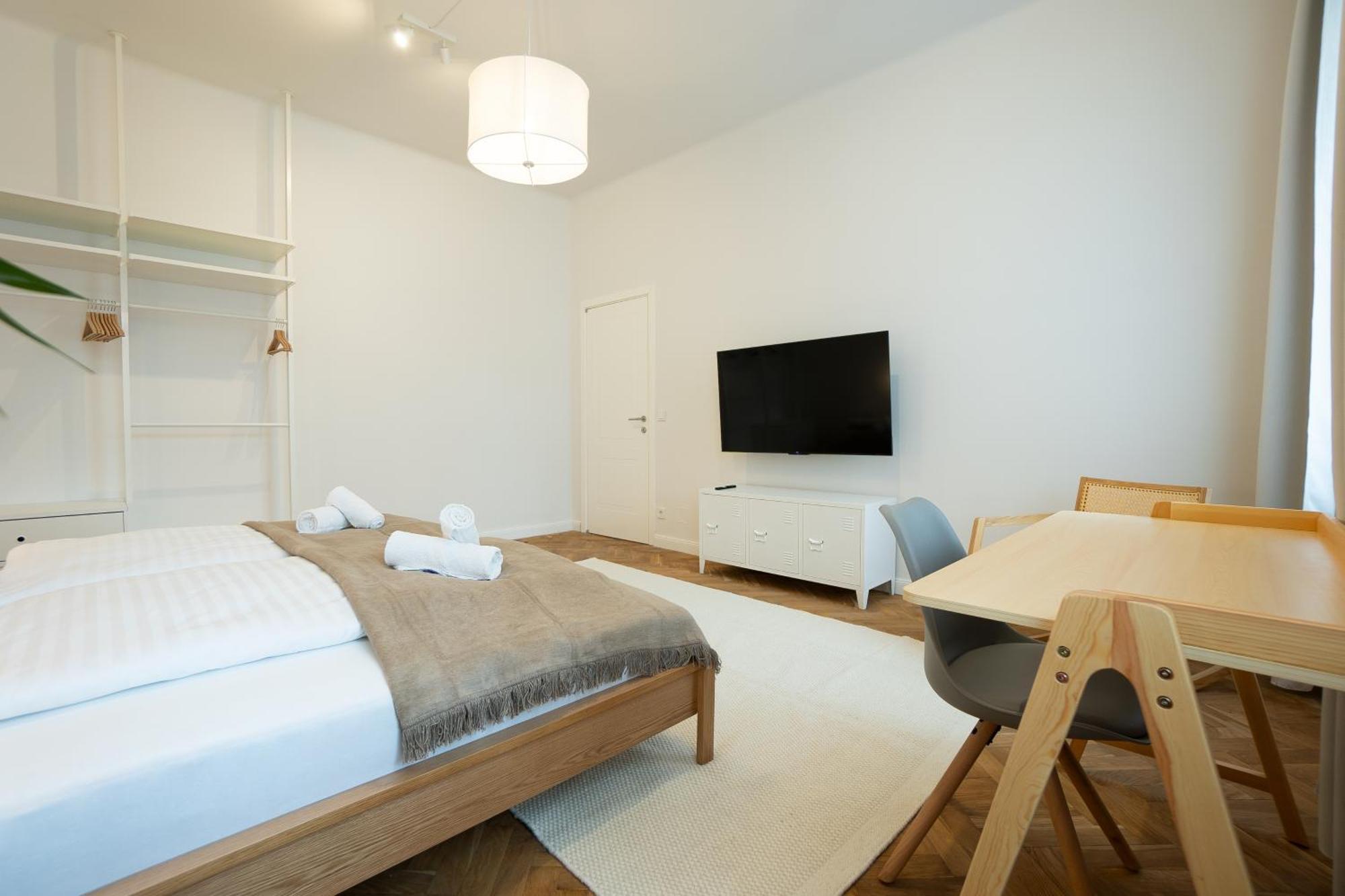 Chic 94M2 Apartment With A King-Size Bed Vienna Luaran gambar